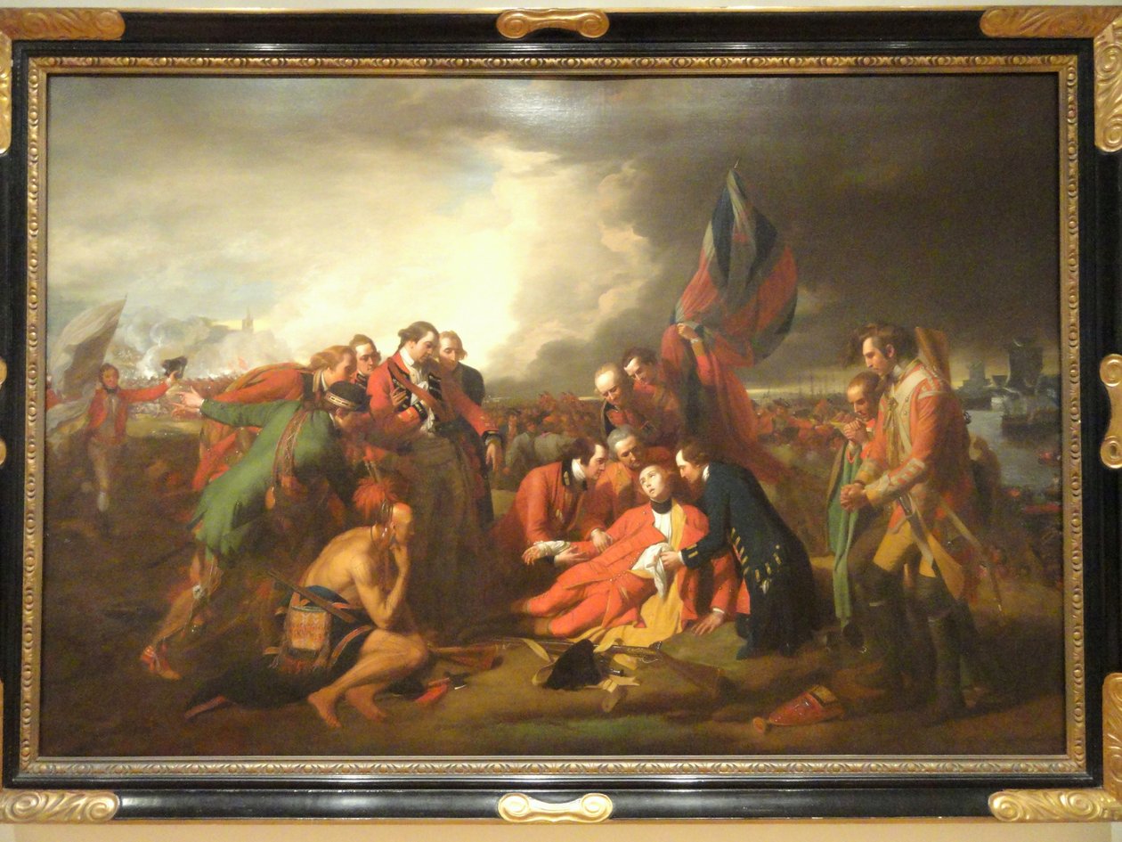 Der Tod von General Wolfe von Benjamin West