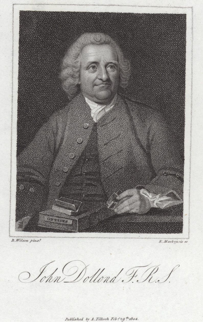 John Dollond von Benjamin Wilson