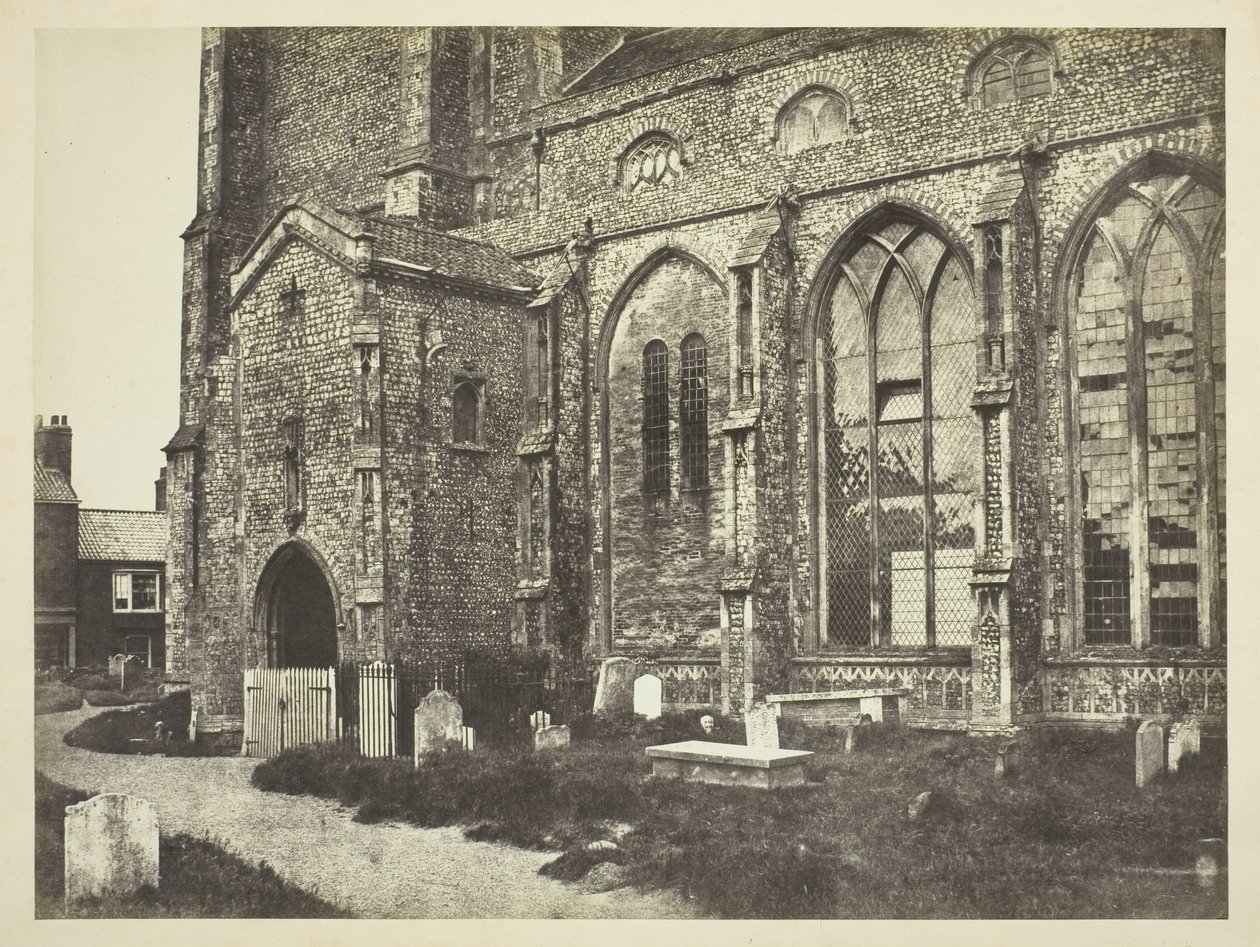 Südseite der Kirche von Cromer von Benjamin Brecknell Turner