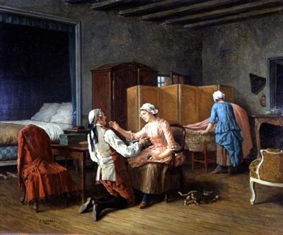 Wolle wickeln von Benjamin Eugene Fichel