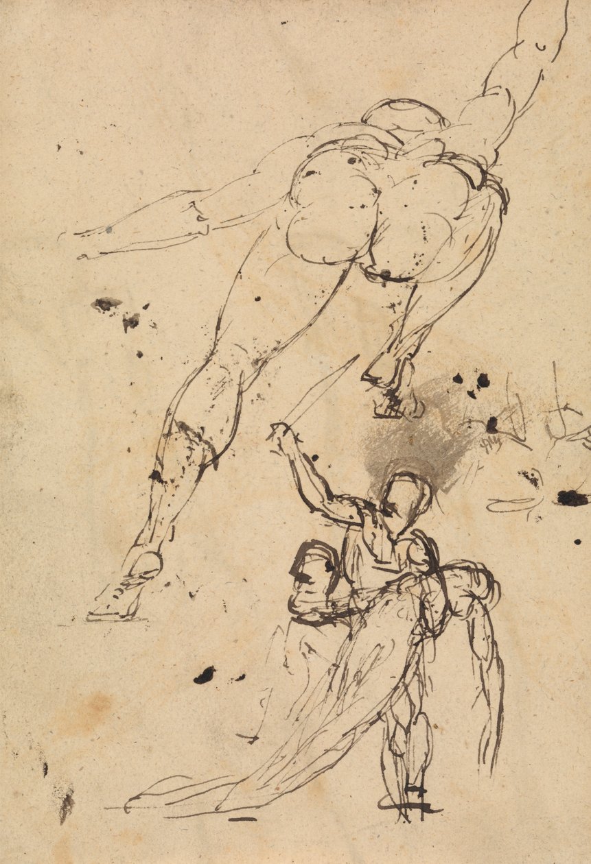 Studie für Herkules und Persephone von Benjamin Robert Haydon
