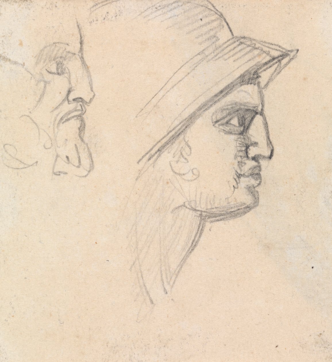 Studie männlicher Köpfe von Benjamin Robert Haydon