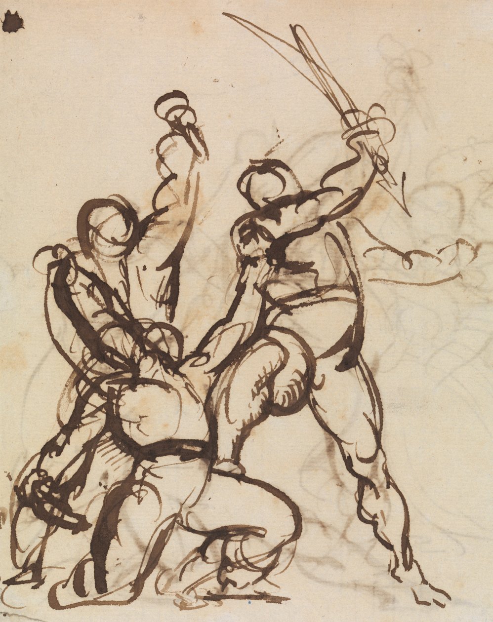 Studie einer Schlacht von Benjamin Robert Haydon