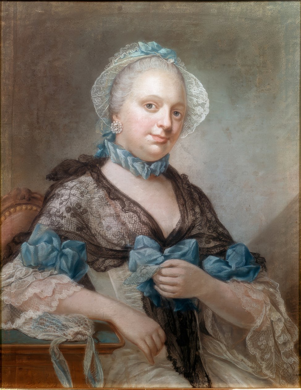 Frauenbildnis von Benjamin Samuel Bolomey