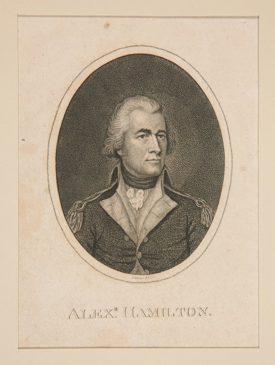 Alexander Hamilton von Benjamin Tanner