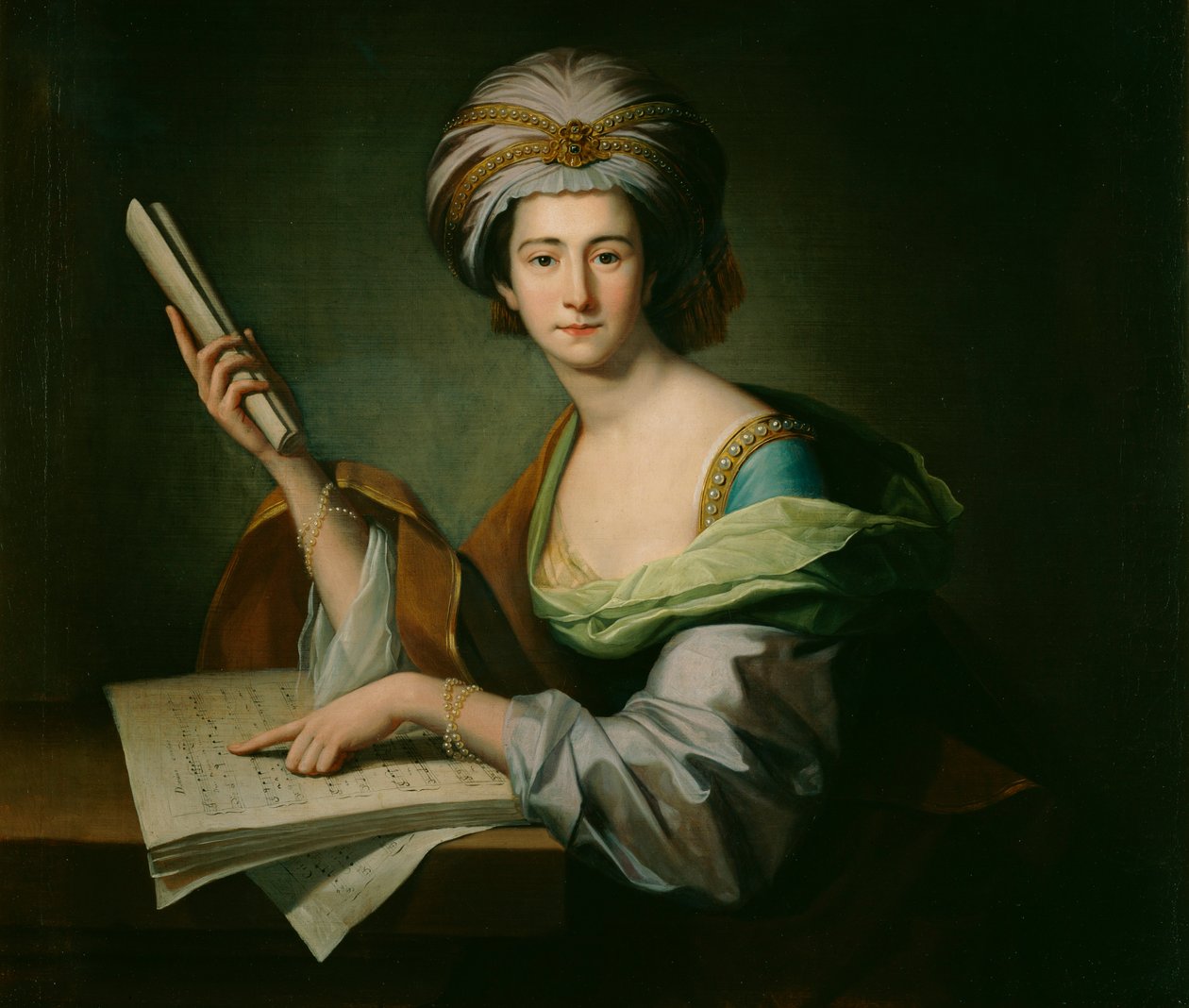 Anna Maria Schutz, Lady Griffin von Benjamin West