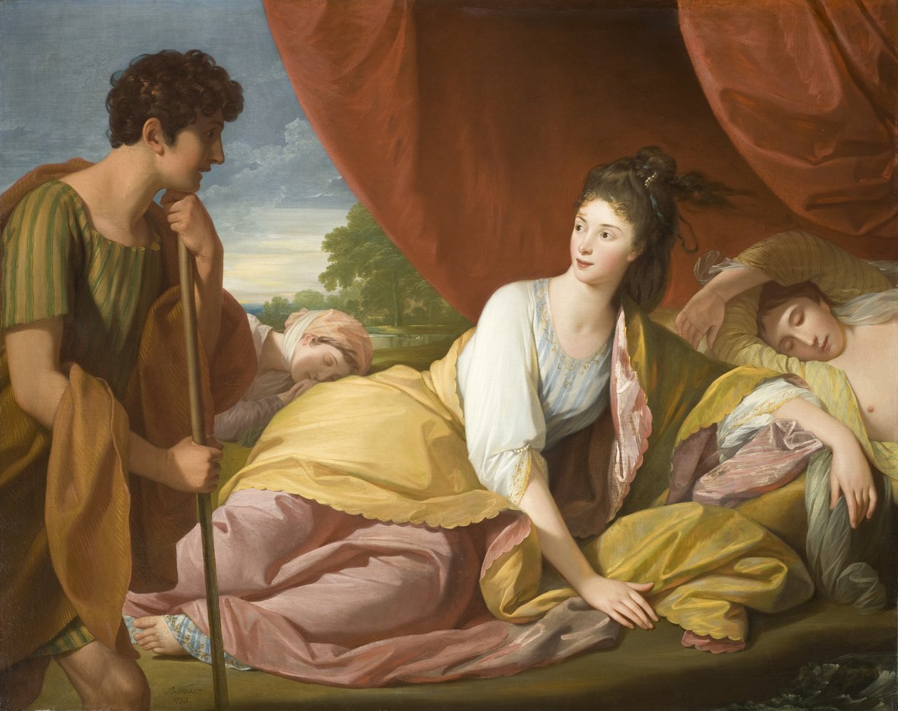 Cymon und Iphigenie von Benjamin West