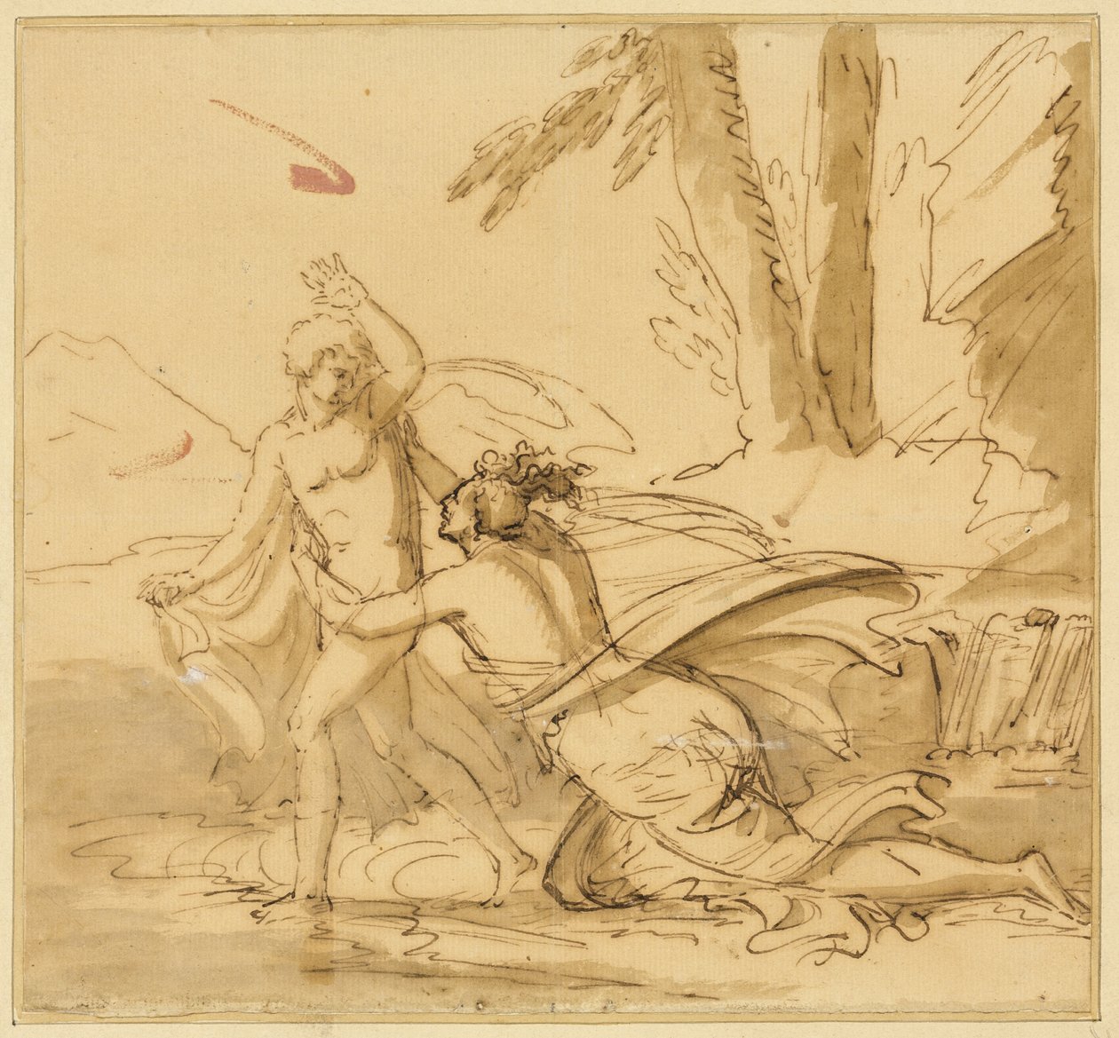 Joseph und die Frau des Potiphar von Benjamin West