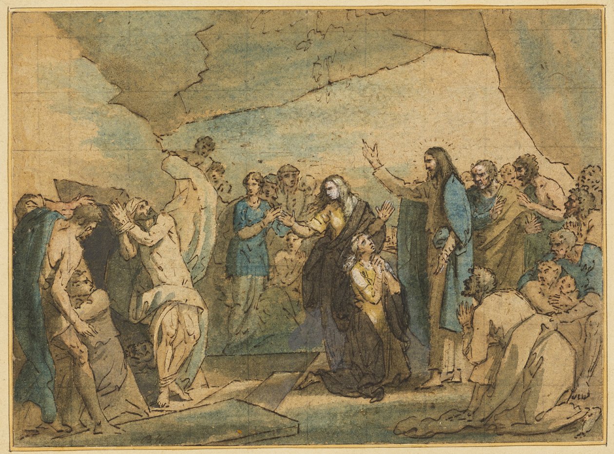 Die Auferweckung des Lazarus von Benjamin West
