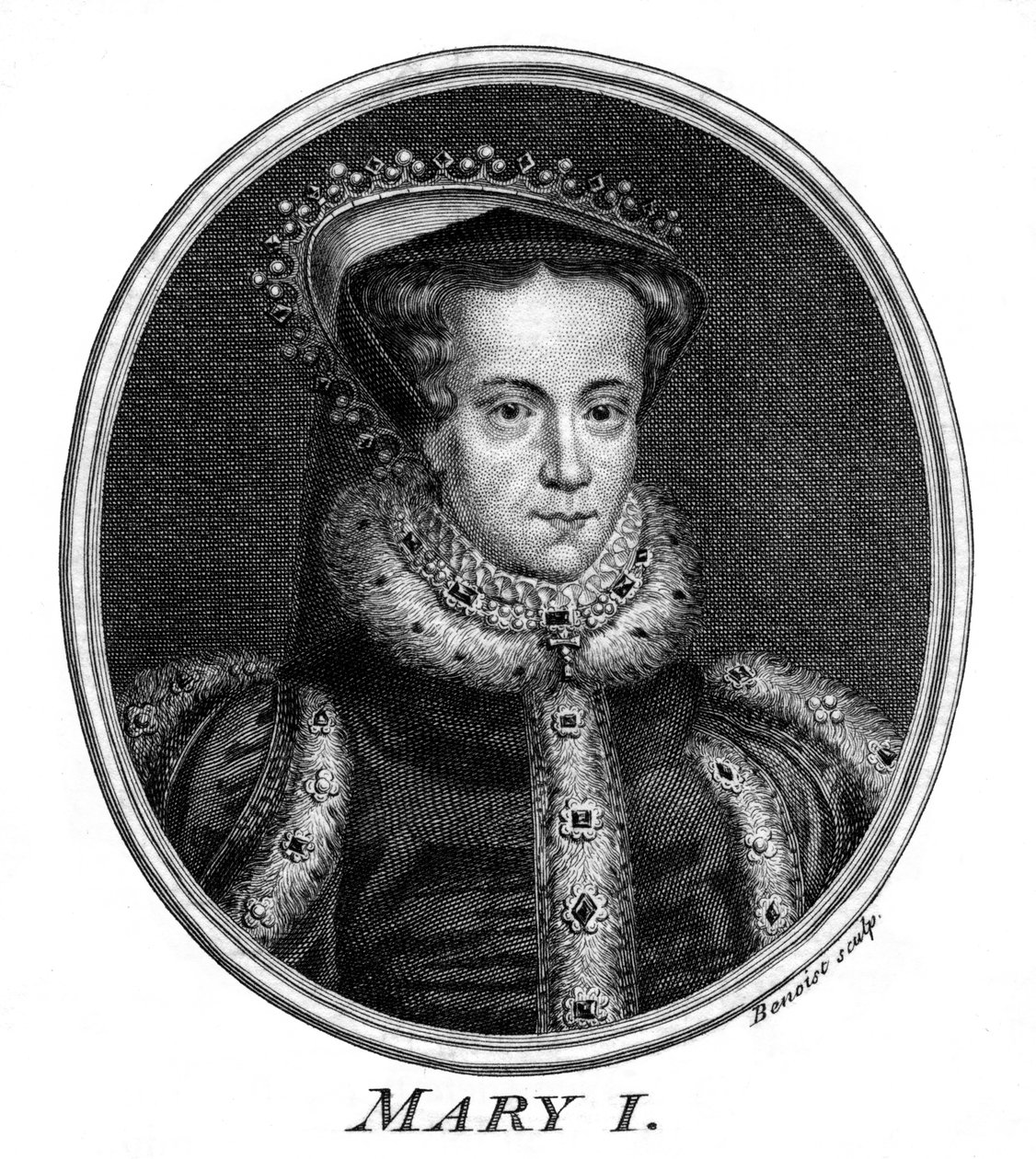 Königin Maria I. von England von Benoist