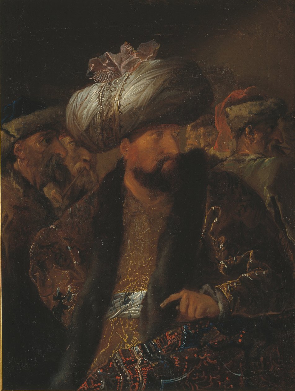 Eine Gruppe türkischer Männer von Benoît Le Coffre