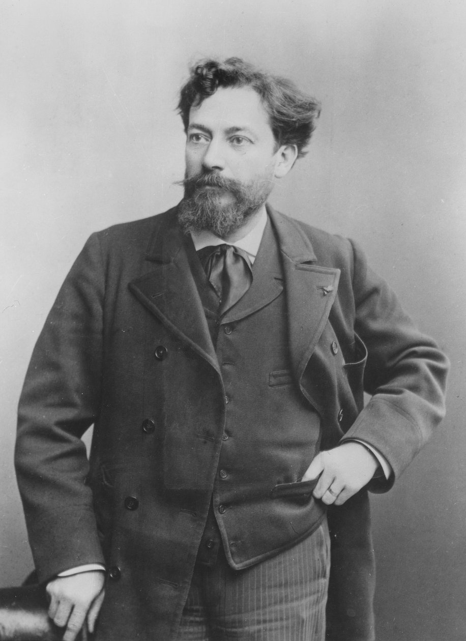 Porträt von Jean François Victor Aicard, 1890 von Benque Studio