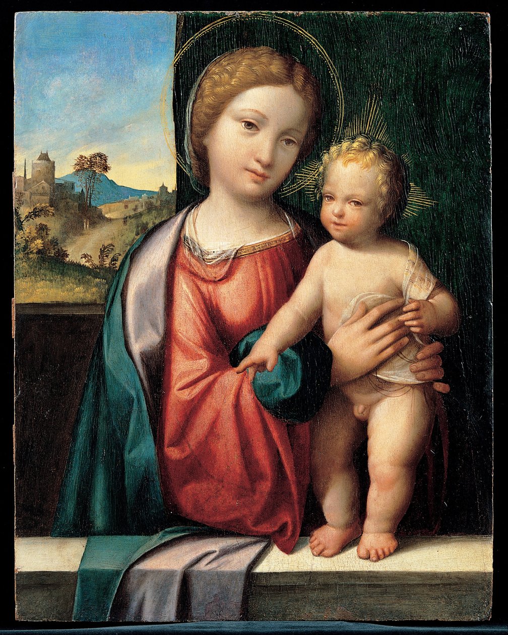 Madonna mit dem Kind von Benvenuto Tisi