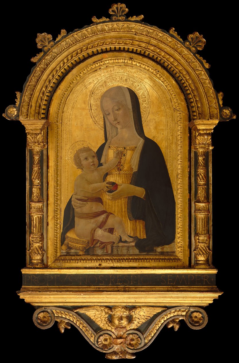 Madonna und Kind von Benvenuto di Giovanni