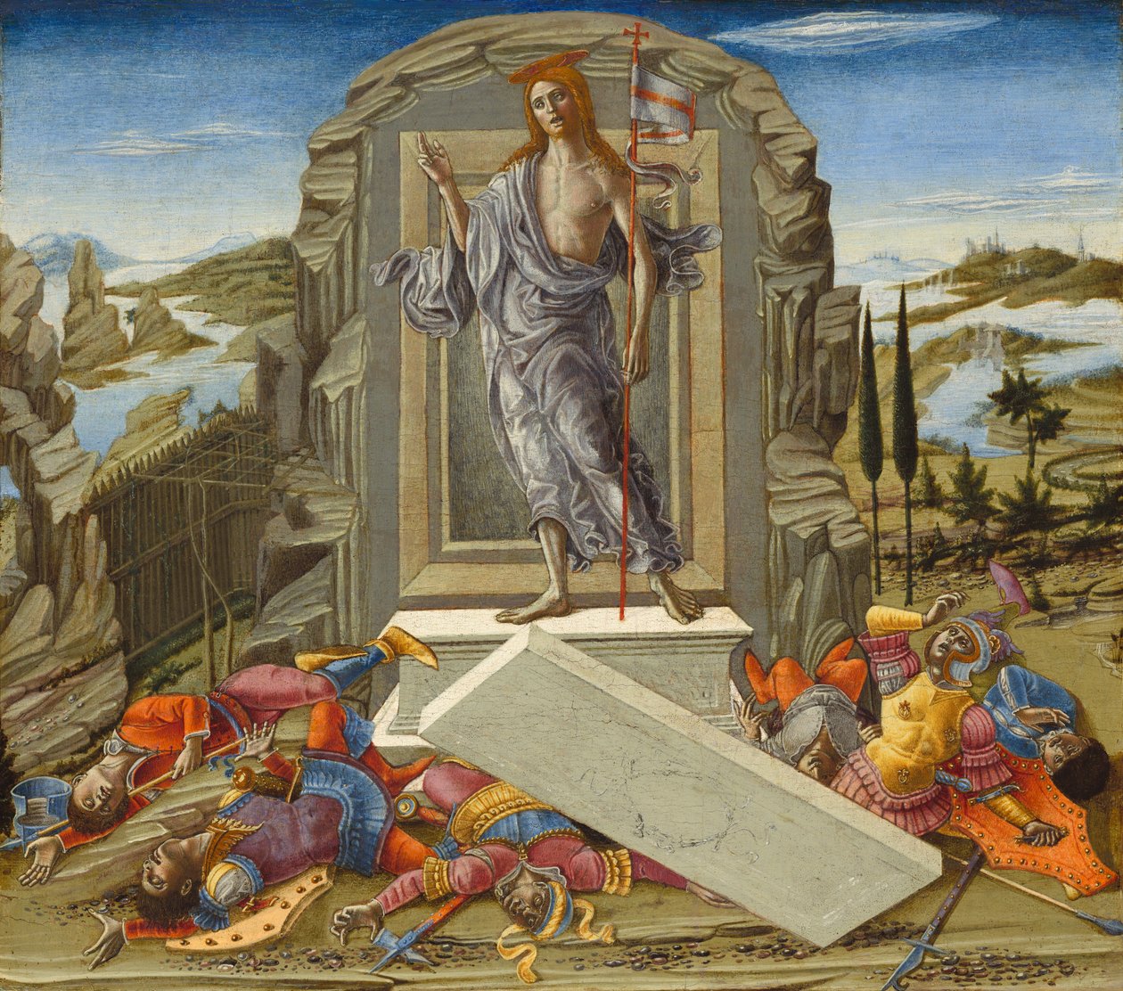 Die Auferstehung von Benvenuto di Giovanni
