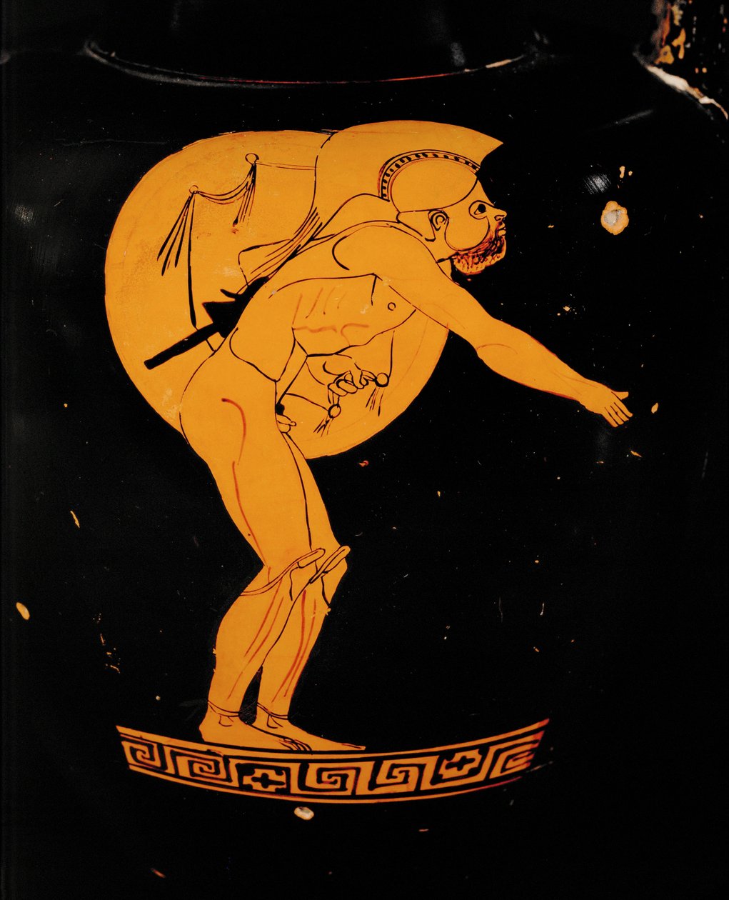 Hoplite in Startposition von Berlin Painter