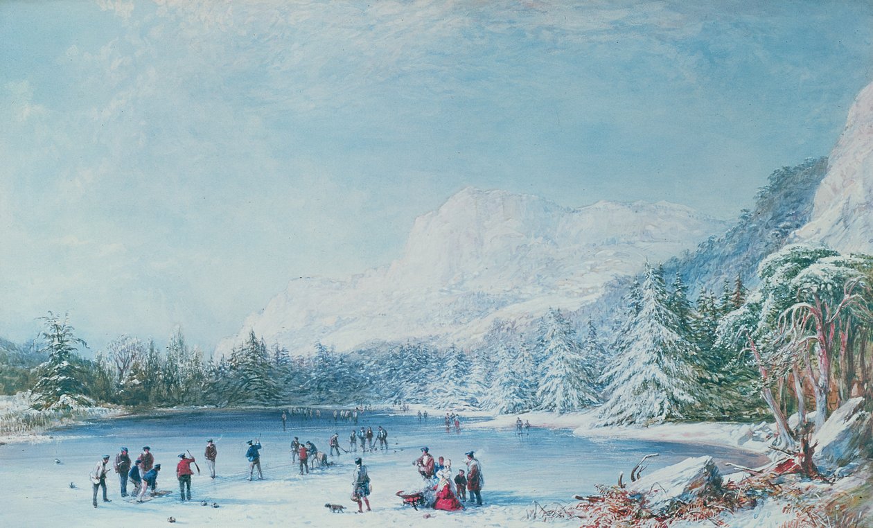 Curling von Bernard Walter Evans