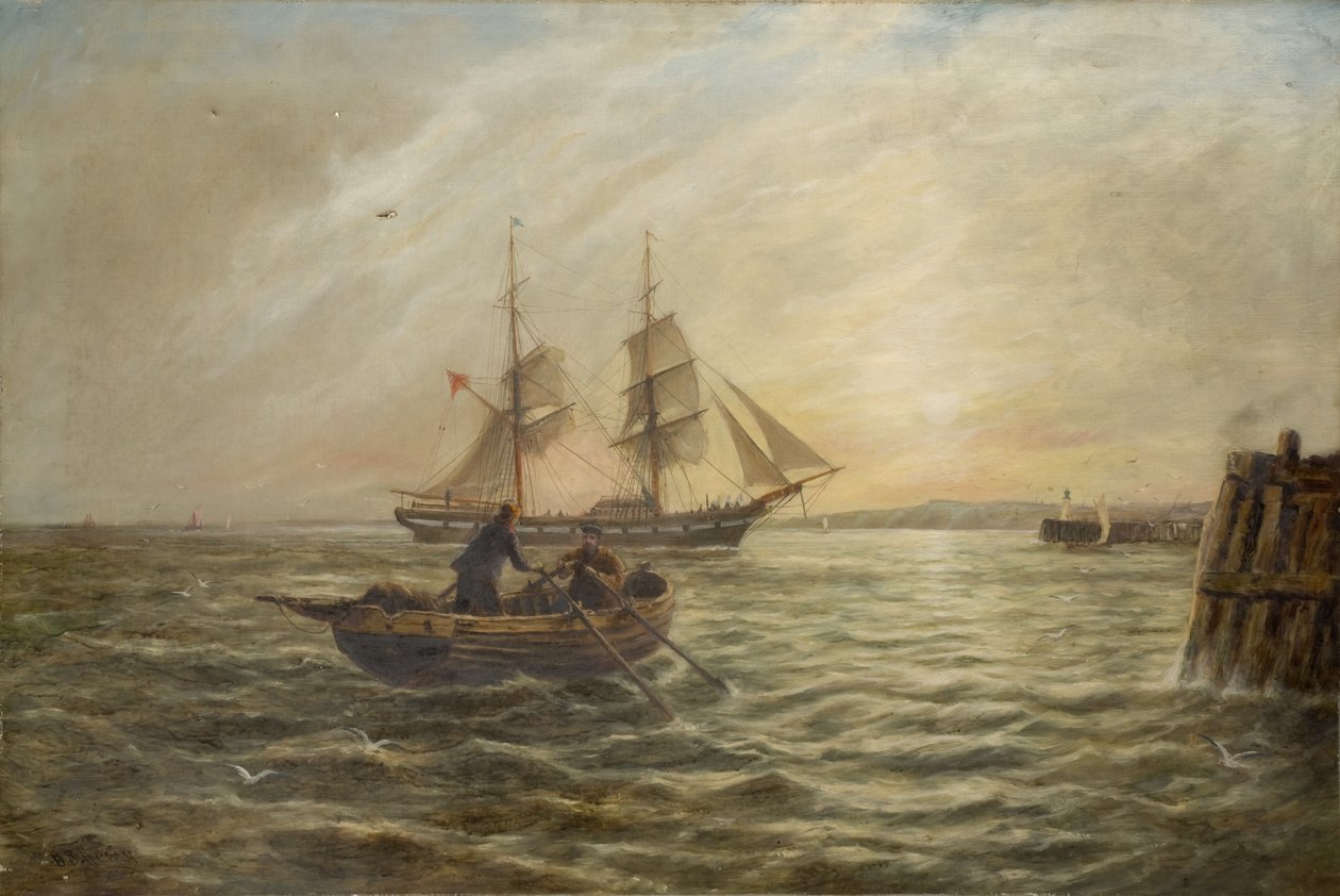 Meereslandschaft von Bernard Benedict Hemy