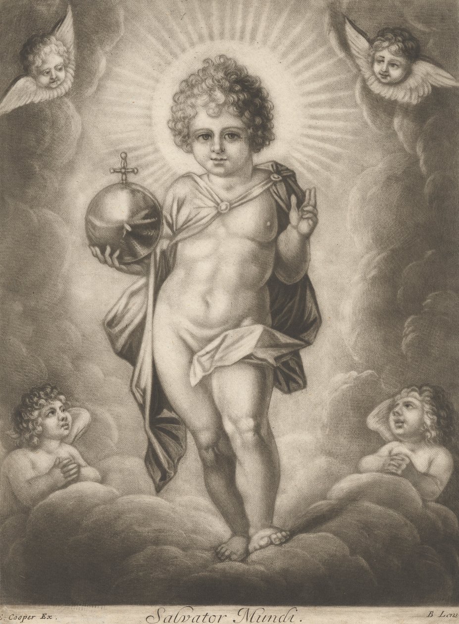 Salvator Mundi von Bernard Lens