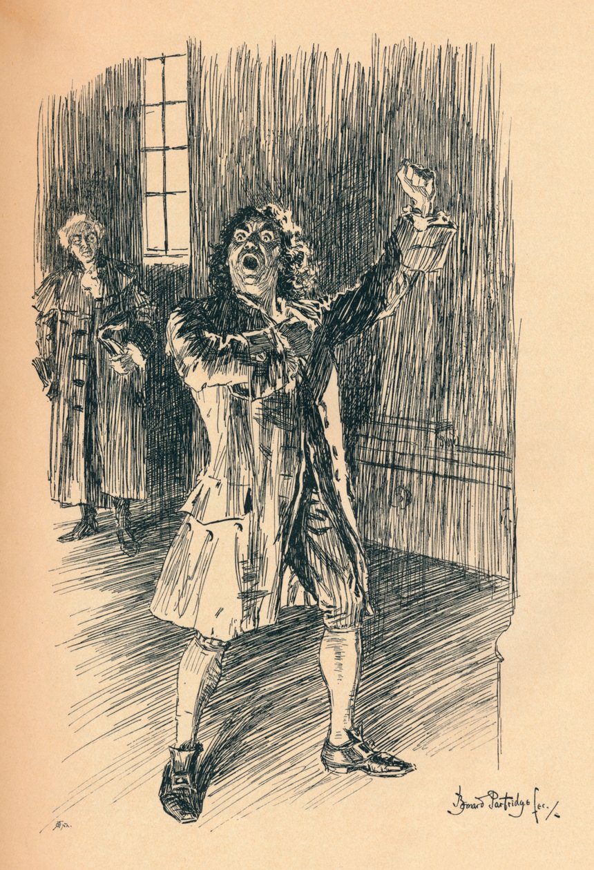 Der Schauspieler von Bernard Partridge