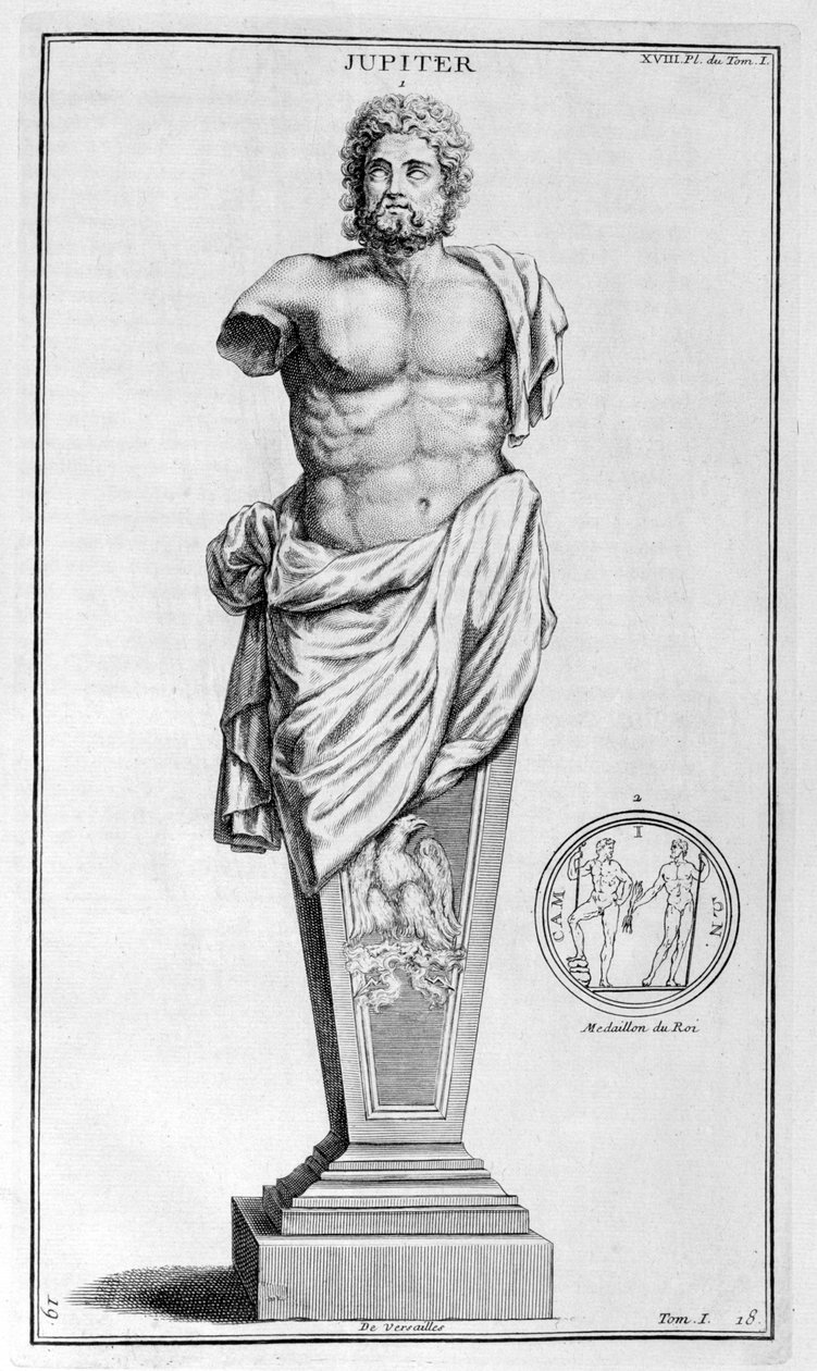 Jupiter von Bernard de Montfaucon