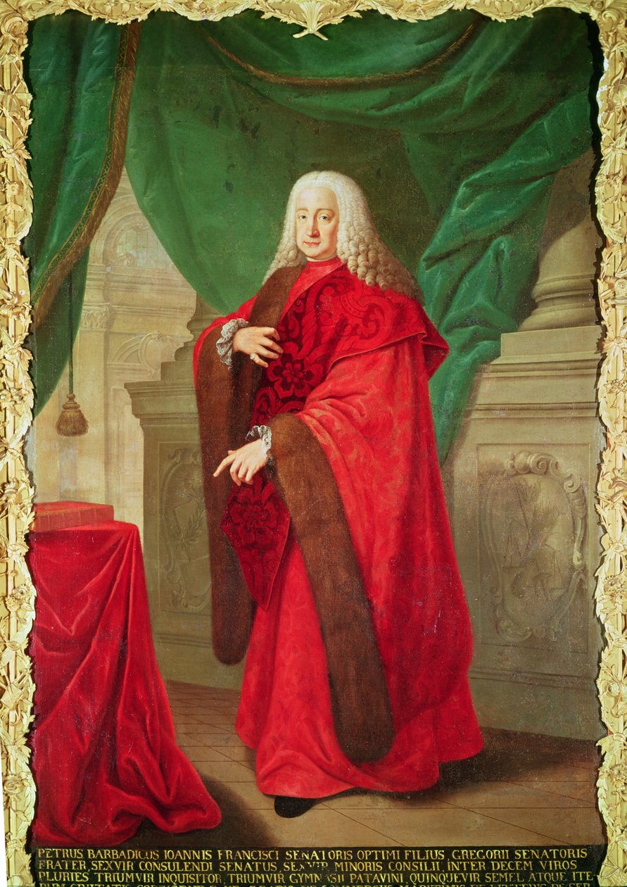 Porträt des Dogen Piero Barbarigo von Bernardino Castelli