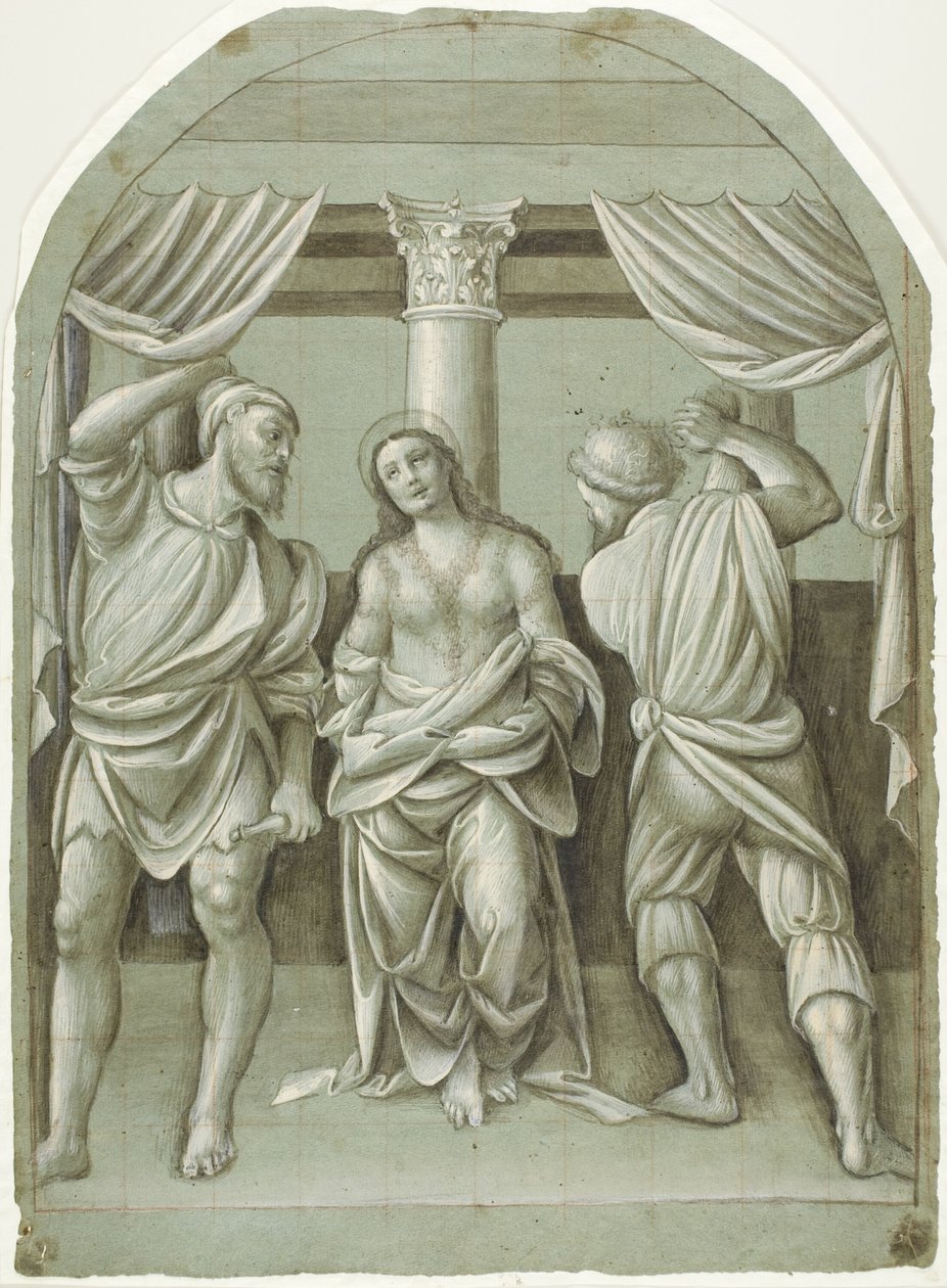 Geißelung der Heiligen Katharina von Bernardino Lanino