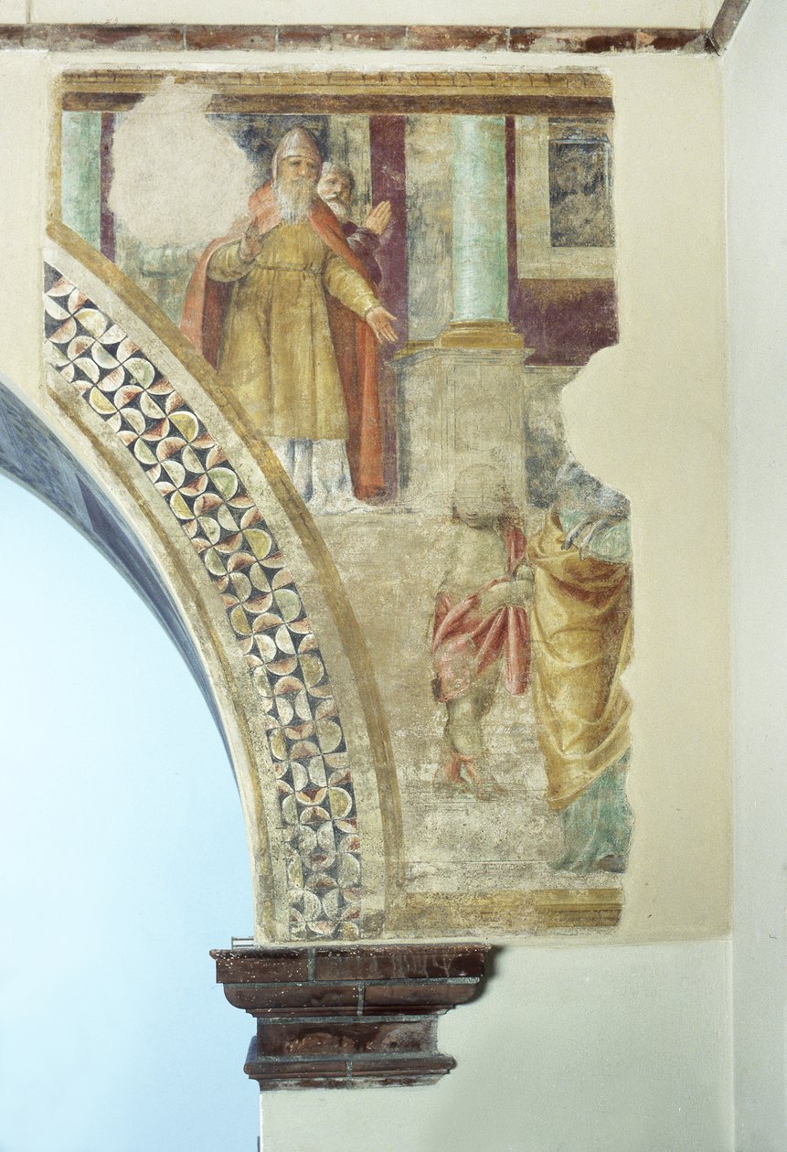 Vertreibung des heiligen Joachim aus dem Tempel von Bernardino Luini