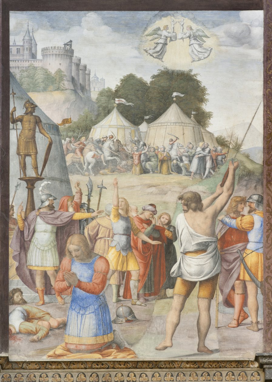 Martyrium des Heiligen Mauritius von Bernardino Luini