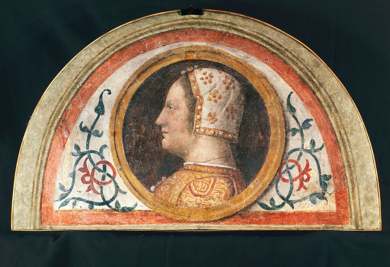 Porträt von Bona von Savoyen von Bernardino Luini