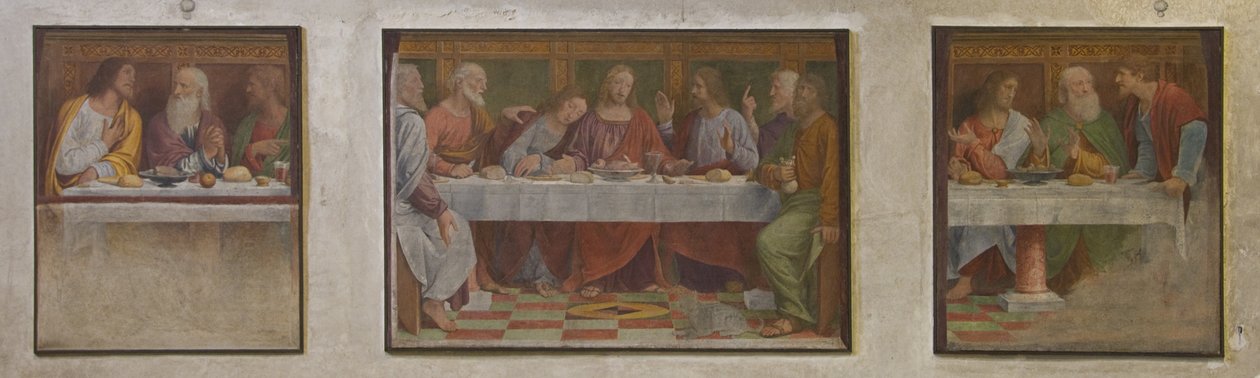 Das letzte Abendmahl von Bernardino Luini