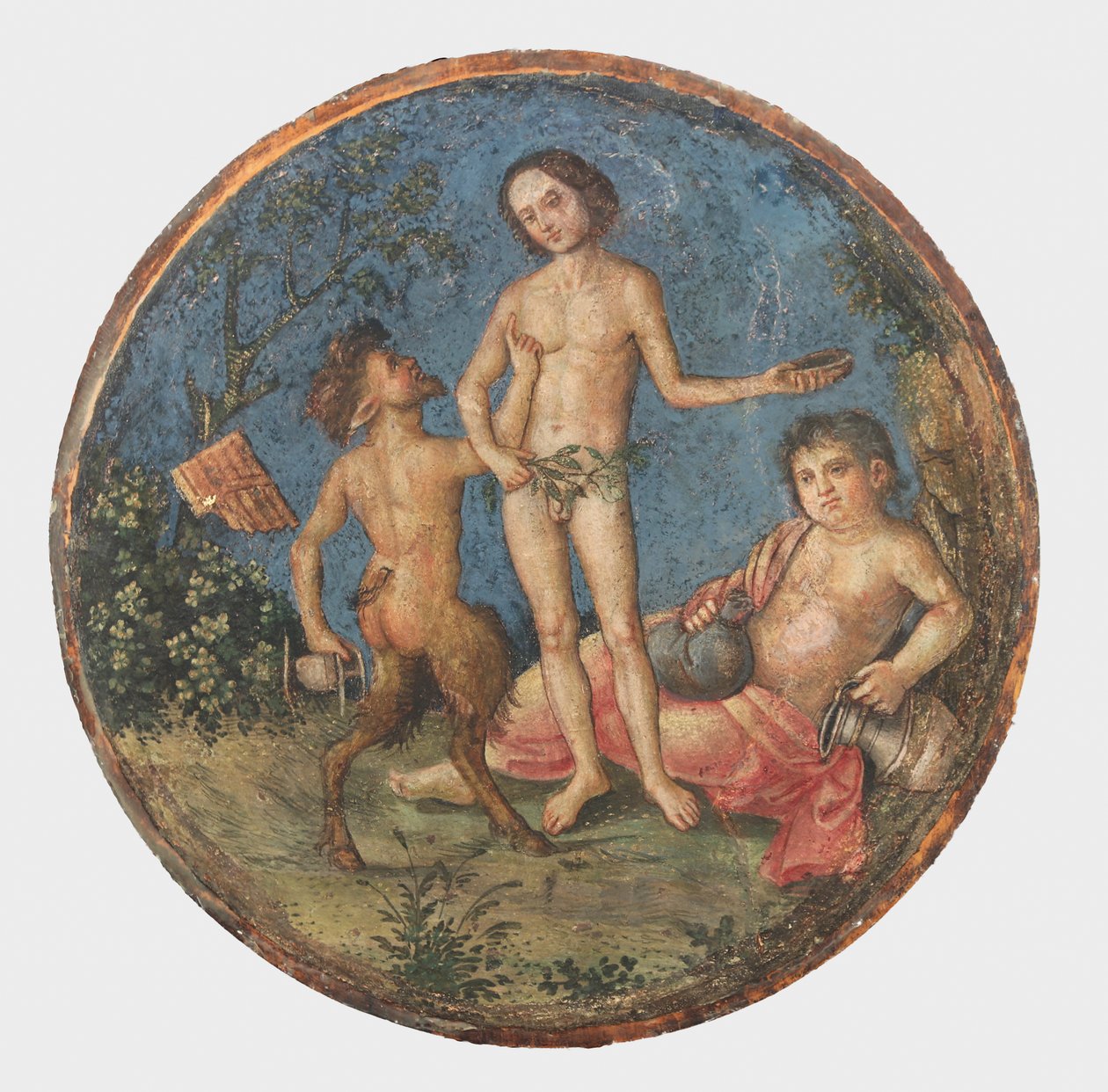 Bacchus, Pan und Silenus, ca. 1509 von Bernardino Pinturicchio