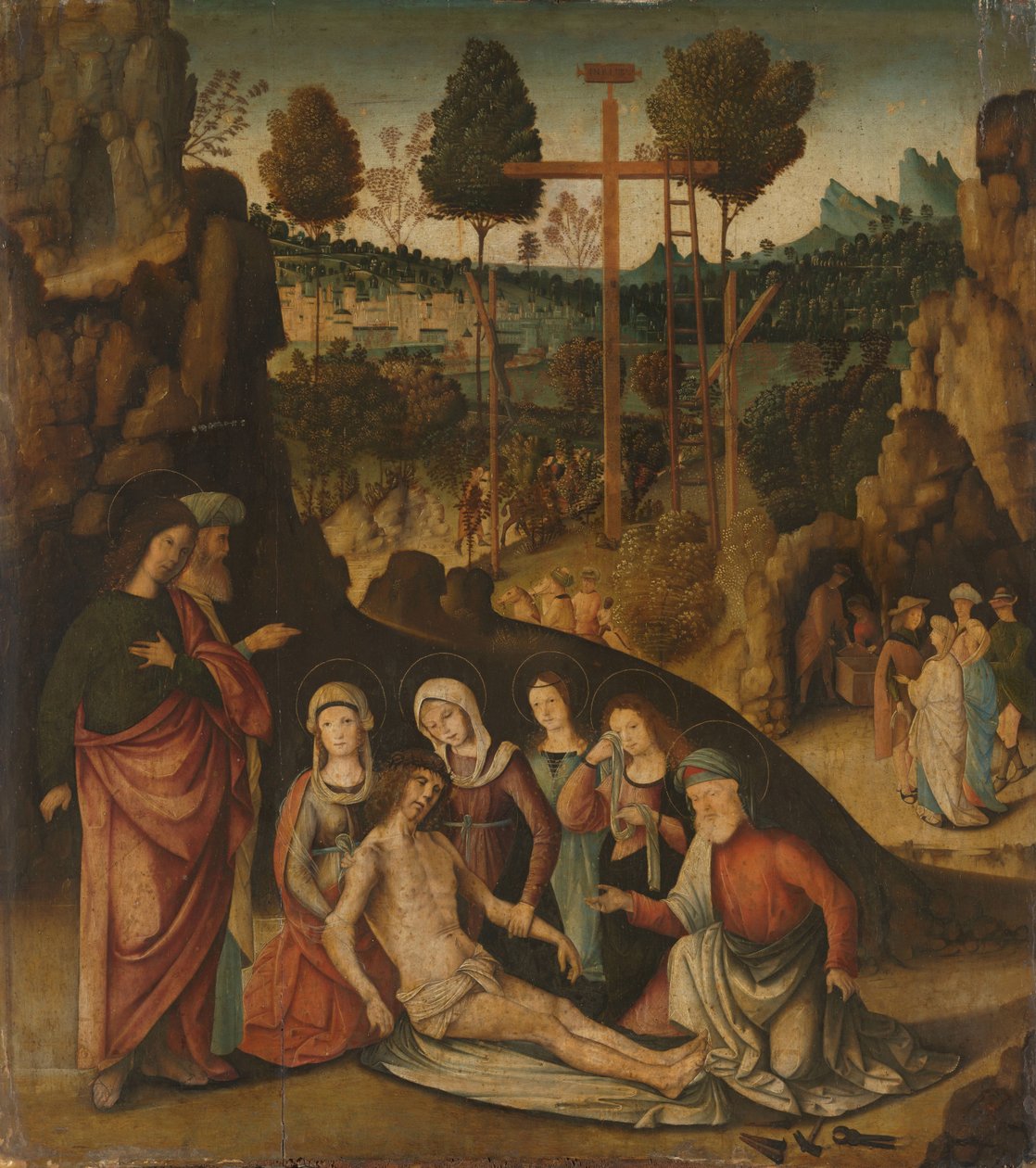 Beweinung Christi von Bernardino Zaganelli di Bosio (attributed to)