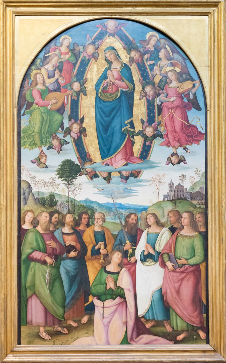 Mariä Himmelfahrt von Bernardino di Betto (& studio) Pinturicchio