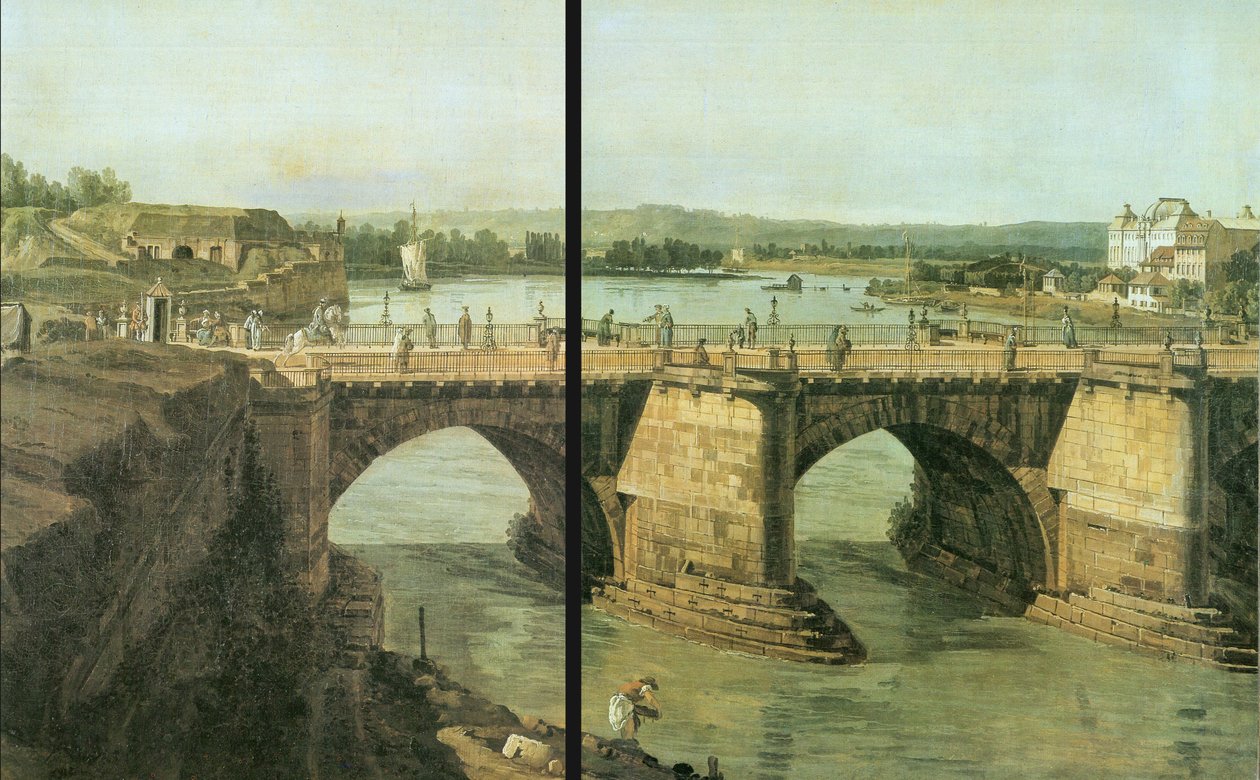 Augustus Lößnitz von Bernardo Bellotto