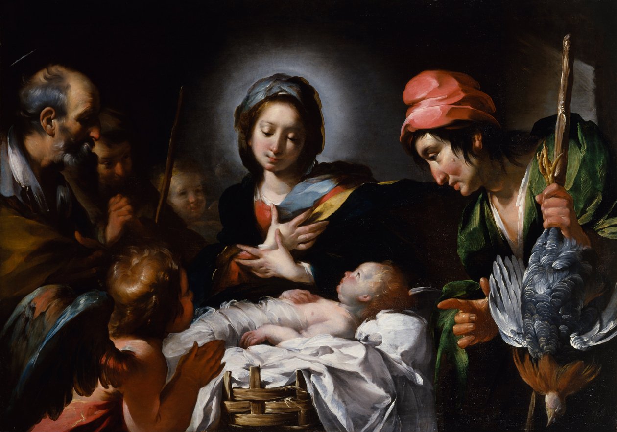 Anbetung der Hirten von Bernardo Strozzi