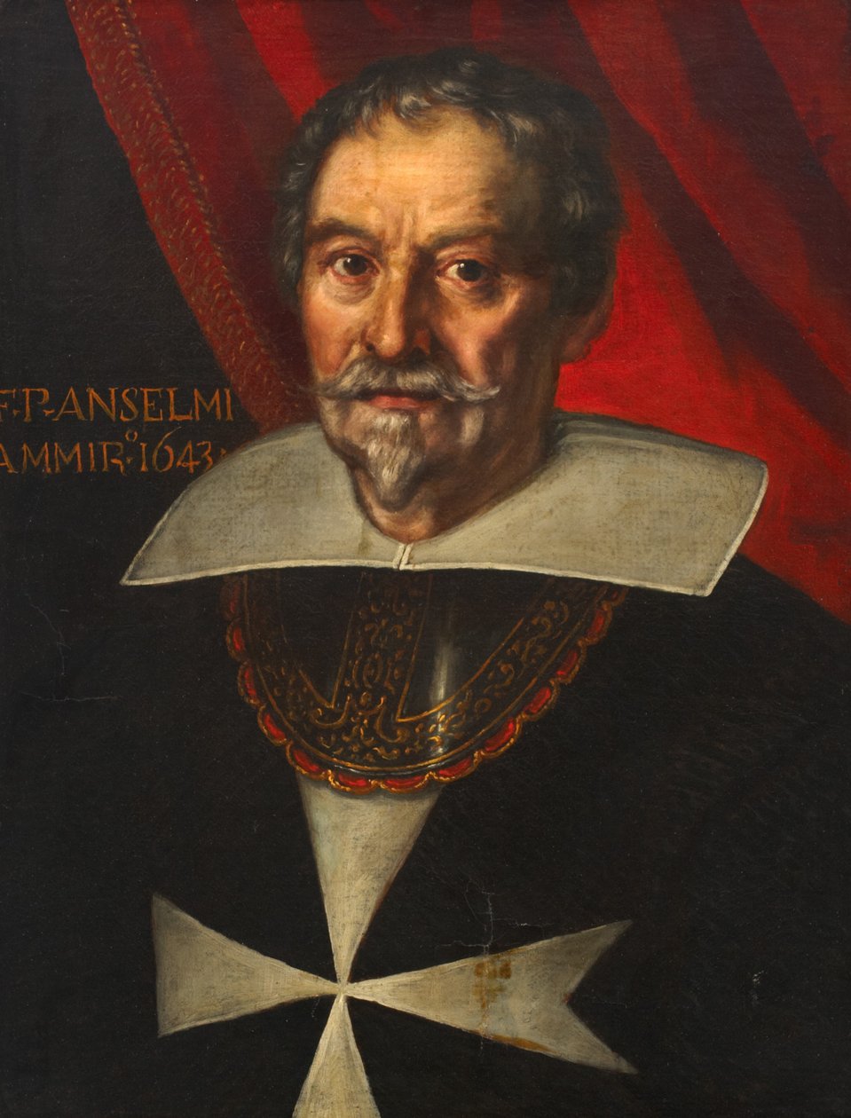 Pietro Anselmi, 1643 von Bernardo Strozzi