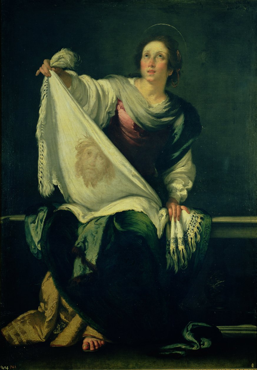 Heilige Veronika, 1625-30 von Bernardo Strozzi