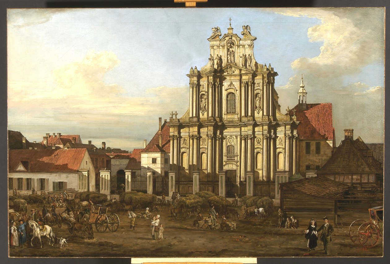 Kirche der Visitandinen, Warschau, Polen von Bernardo Bellotto