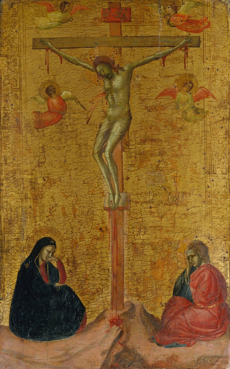 Die Kreuzigung (ca. 1325-30) von Bernardo Daddi