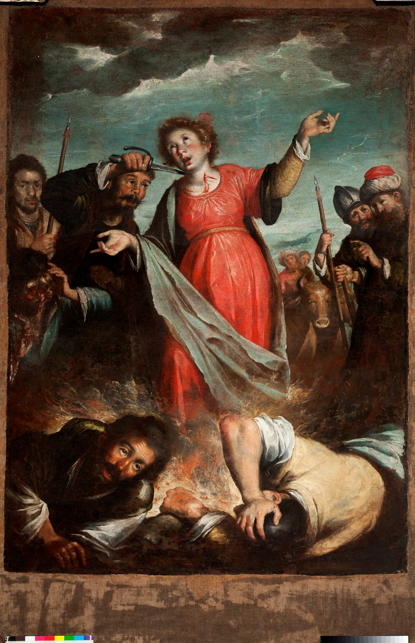 Martyrium der Heiligen Lucia von Bernardo Strozzi