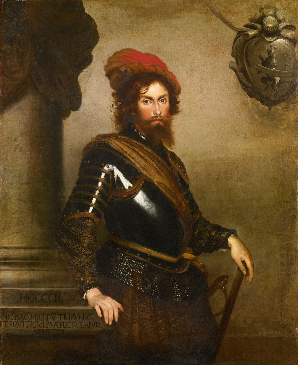 Porträt von Nicolò Raggi von Bernardo Strozzi