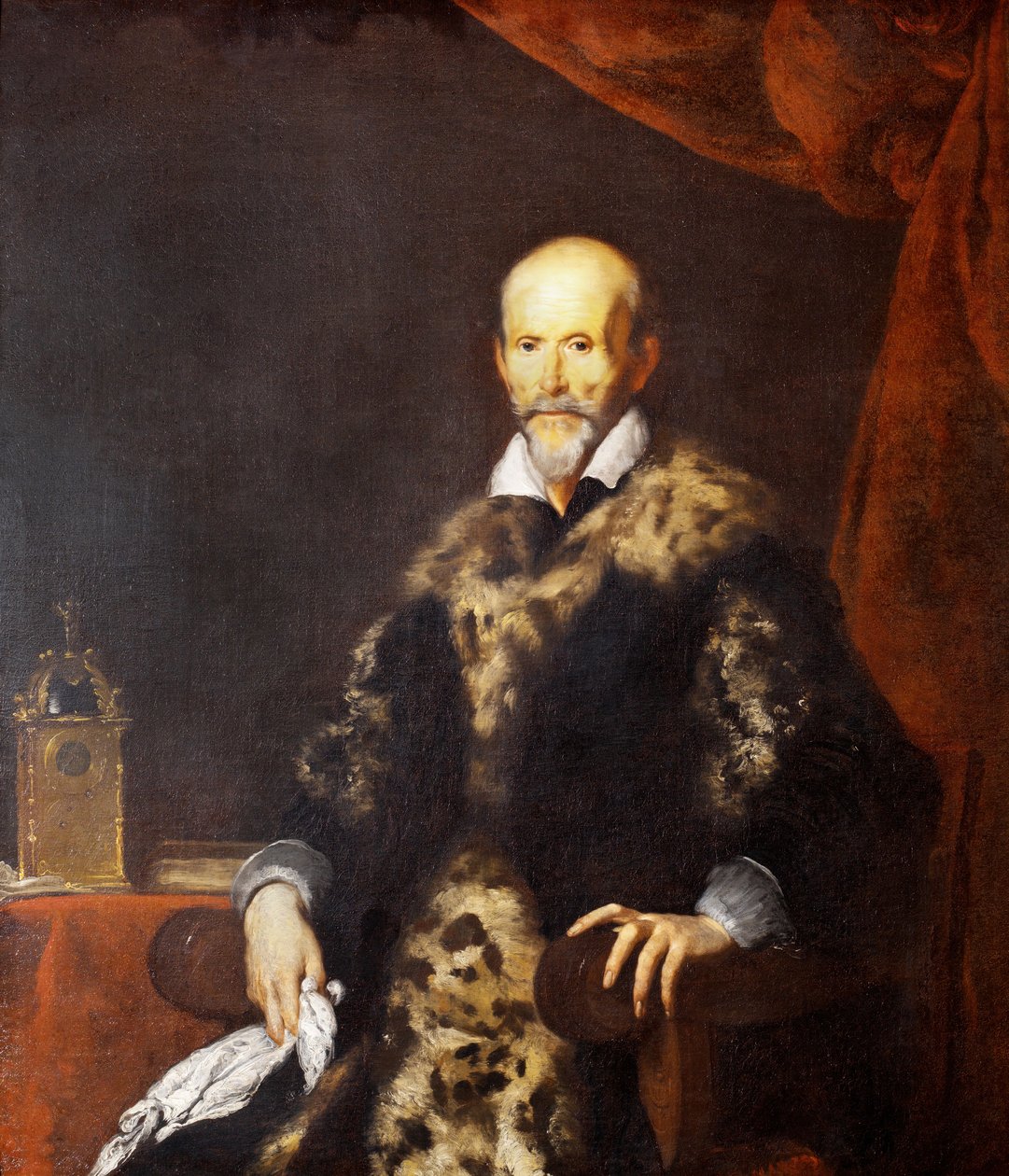 Porträt eines genuesischen Edelmanns von Bernardo Strozzi