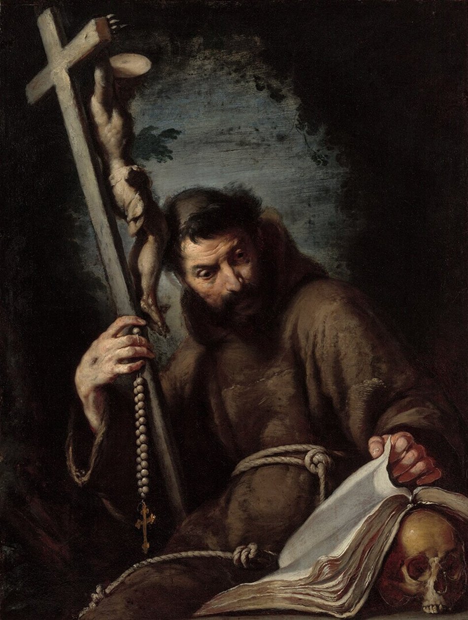 Heiliger Franziskus von Bernardo Strozzi