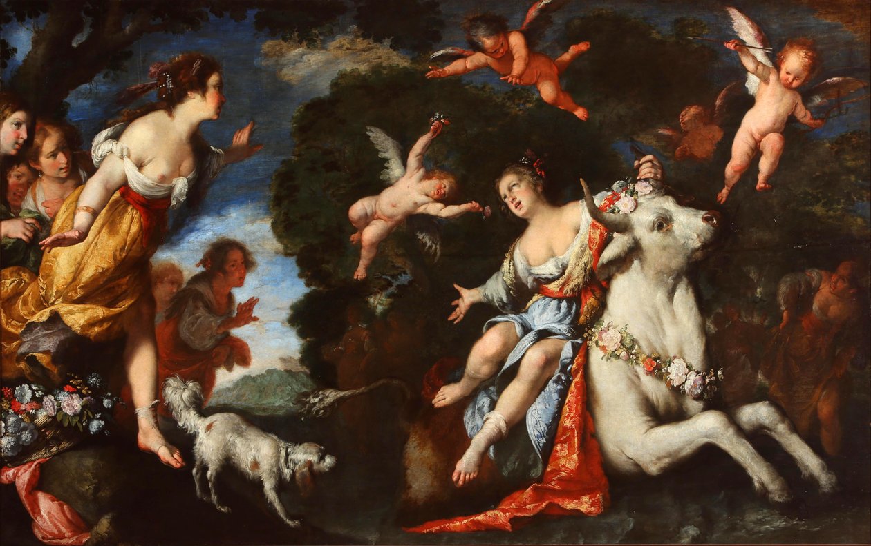 Die Entführung der Europa von Bernardo Strozzi