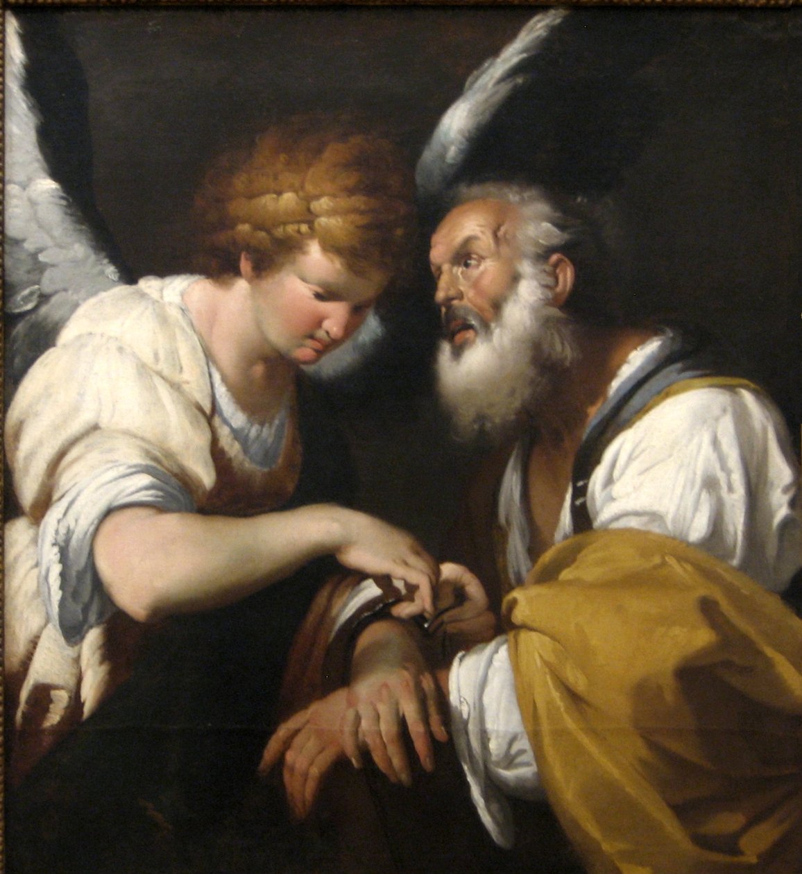 Die Befreiung des Heiligen Petrus von Bernardo Strozzi