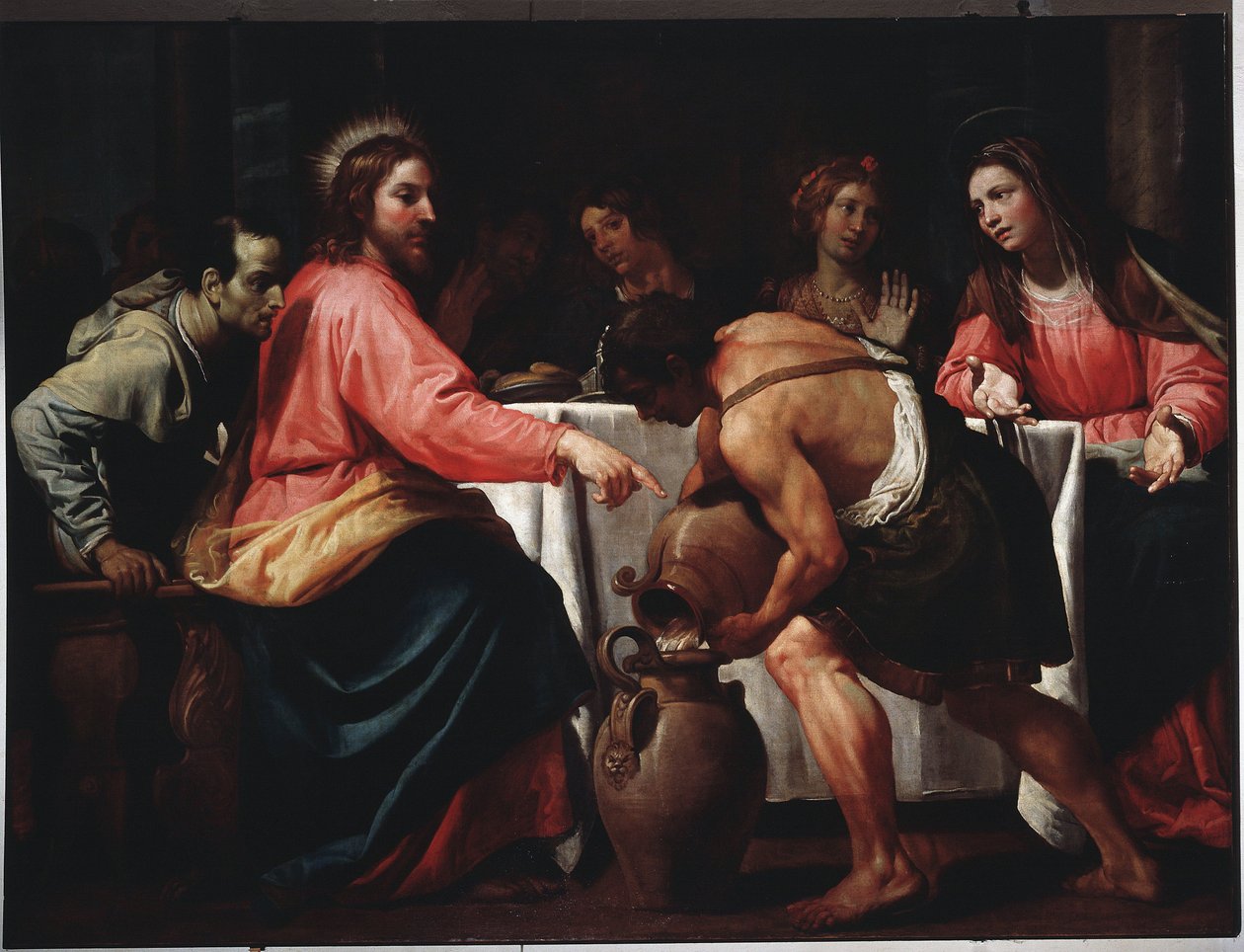 Die Hochzeit zu Kana von Bernardo Strozzi