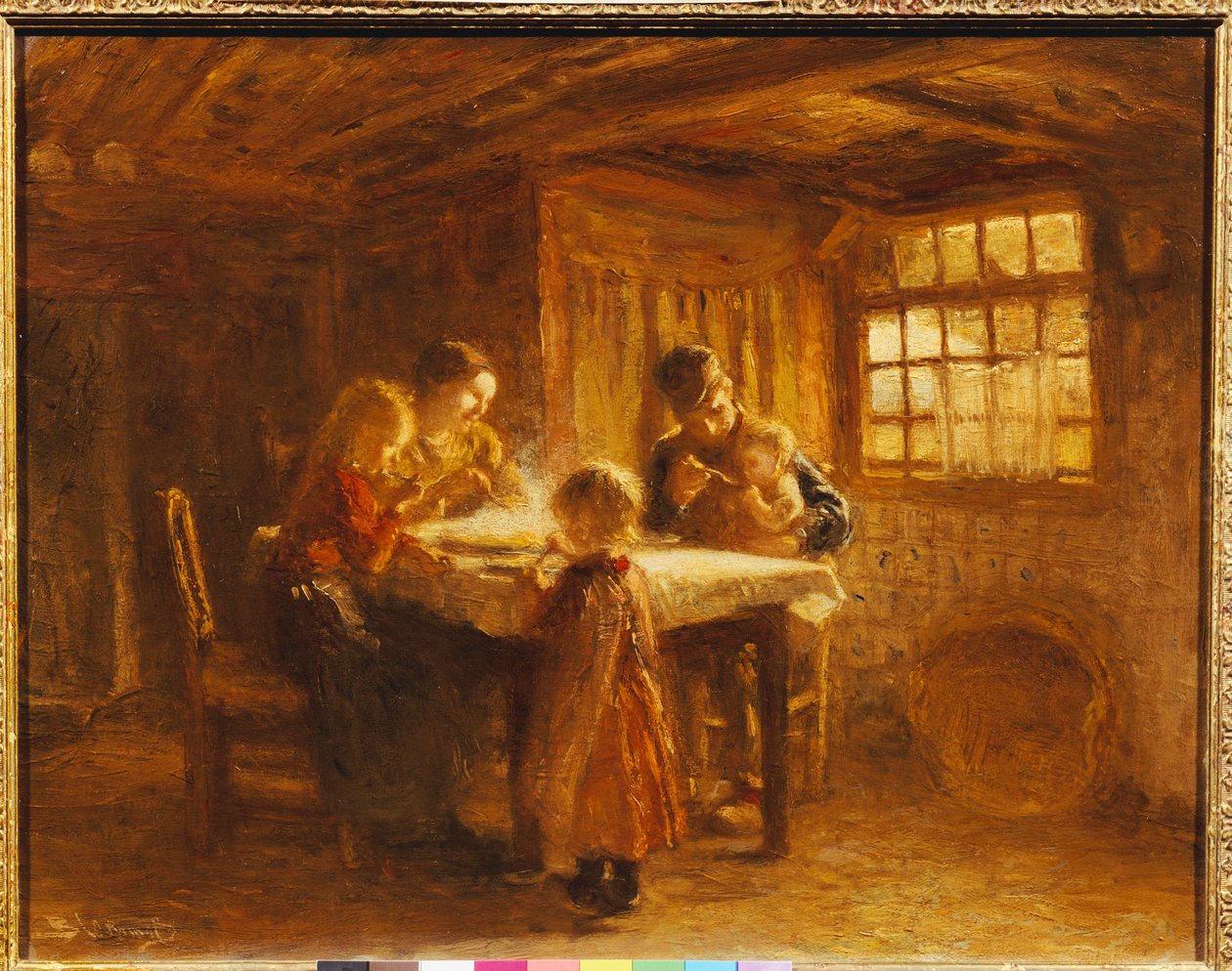 Das Familienessen von Bernardus Bloomers