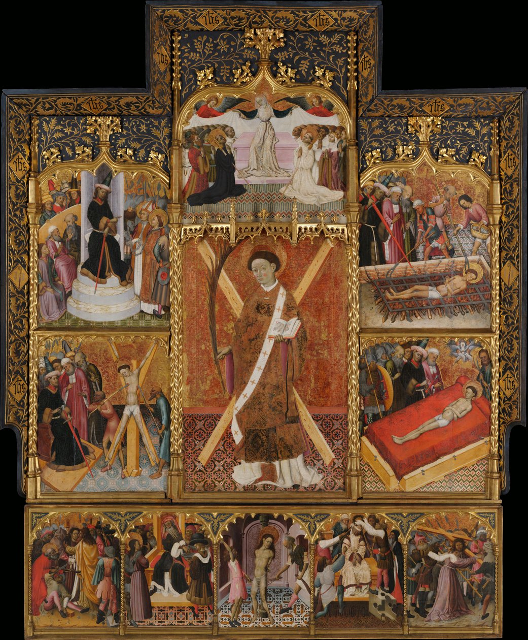 Altarbild des Heiligen Vinzenz von Bernat Martorelli
