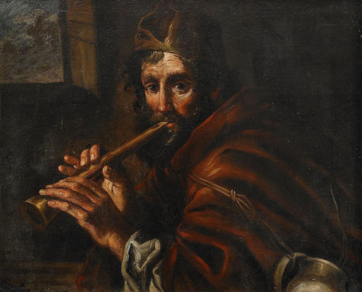 Der Flötenspieler von Bernhard Keil